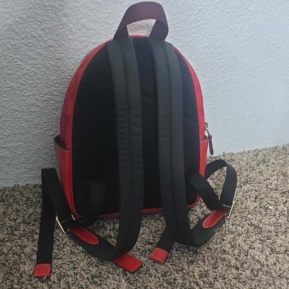 Coach Jordyn Signature Monogram Red W/ Gold Hardware Mini Backpack (NWOT)✨️❤️✨️ - Picture 13 of 13